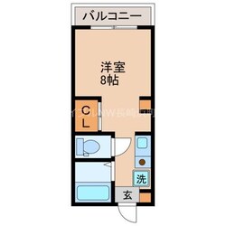 プライムマンション江里町の物件間取画像